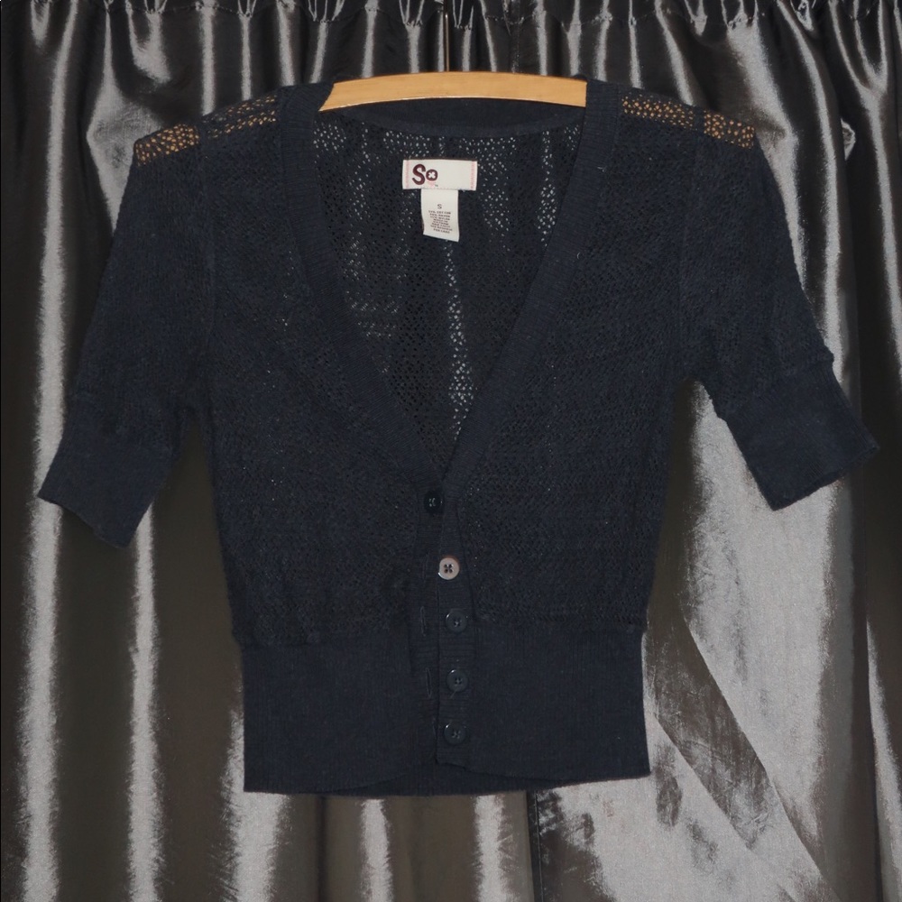 super cute mesh sweater